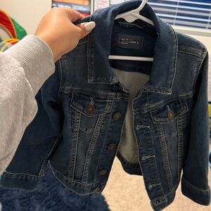 Denim Jacket with Button Details for kids